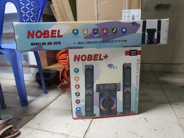 Nobel NB-2070 3.1ch Subwoofer 55,000W PMPO Multimedia Sub woofer speaker system Bluetooth