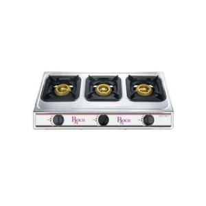 Roch 3 burner stainless Steel Table Top cooker
