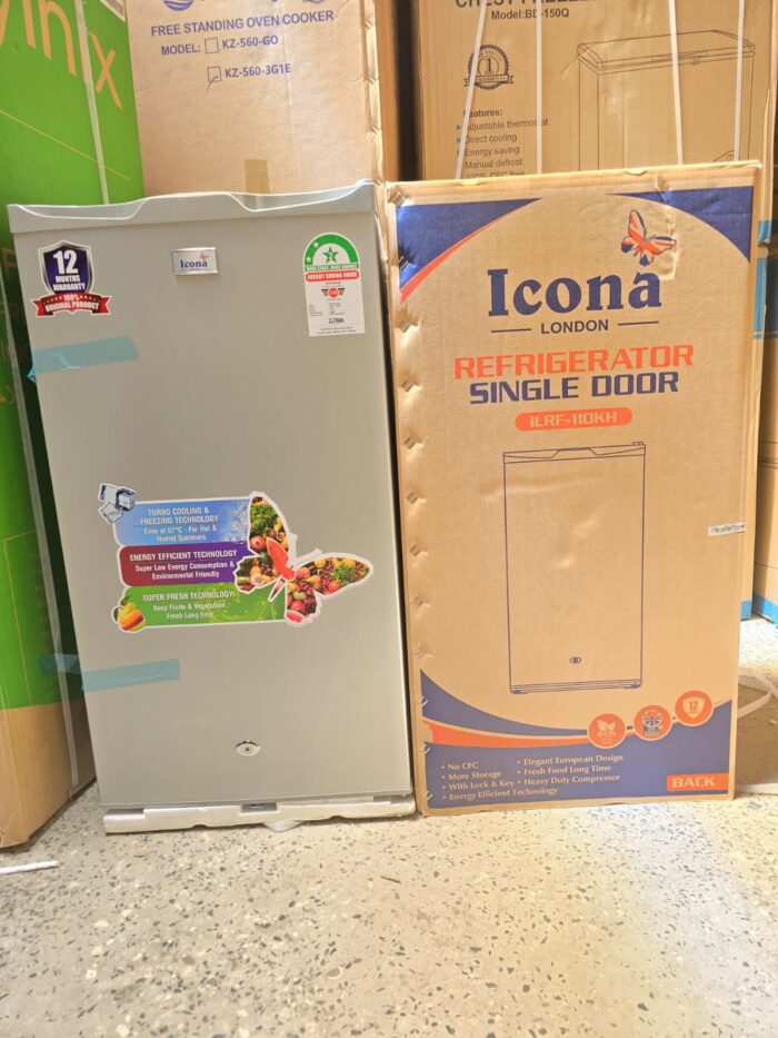 90 litres icona single door refrigerator