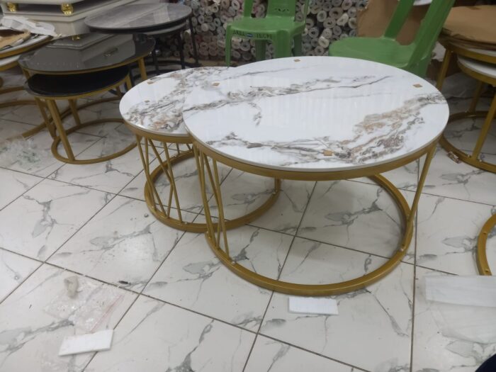 Pure Marble Nesting Table