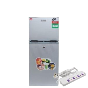 Ecomax 118l energy saver double door refrigerator with free extension