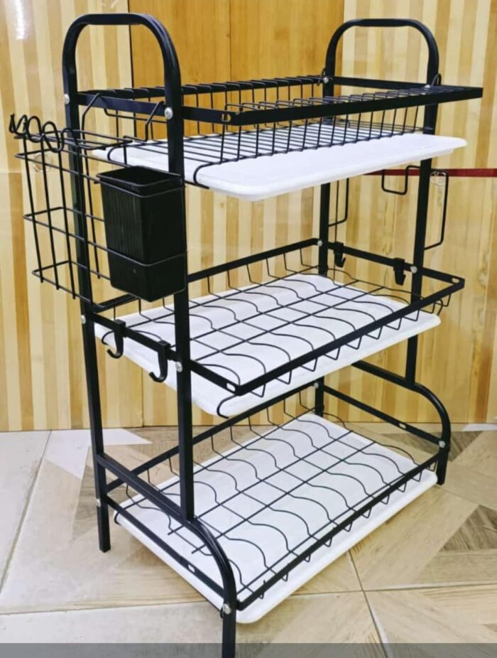 Heavy duty executive 3 tier  dish rack