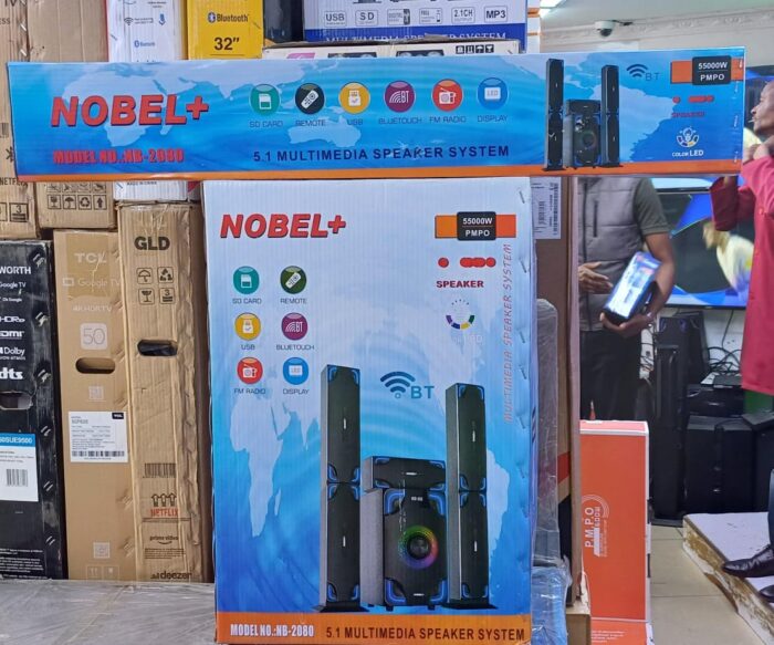 Nobel TALL BOY SPEAKERS-BT HOMETHEARE-55000W PMPO- NB 2080