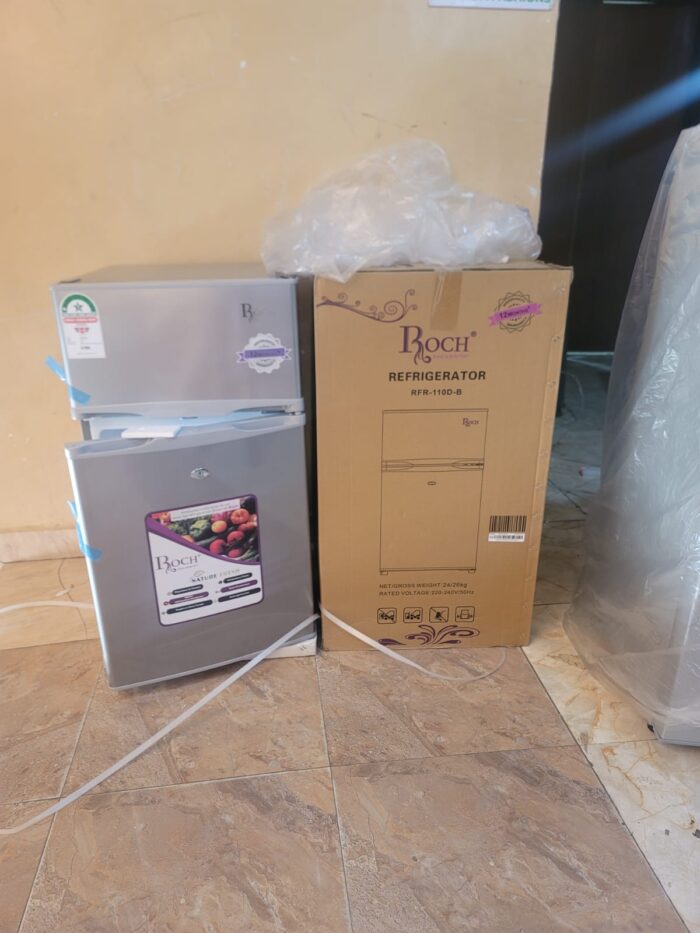 Roch RFR-110D-B Double Door Fridge,