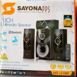Sayona 3.1 Channel subwoofer SHT 1217BT, 12000W P.M.P.O