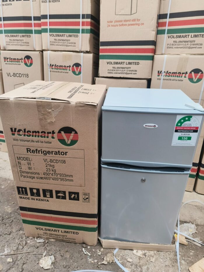 Volsmart 108 litres double door refrigerator