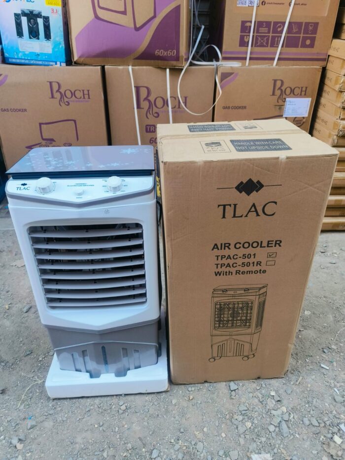 TLAC 35L Air Cooler Water-Cooled Moving Air Cooler, Large Fan Strong Air With Wheels