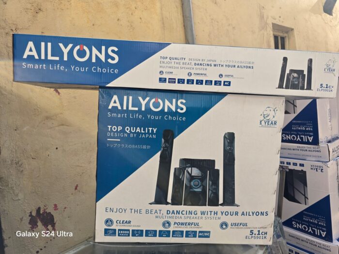5.1ch Ailyons  tall boy  homethearte multimedia speaker system - Image 2