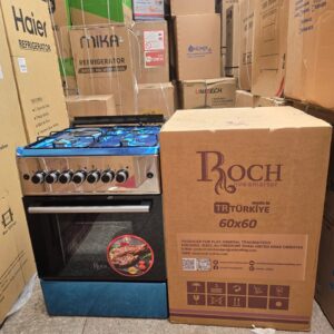 60*60 Roch silver 3+1 standing cooker