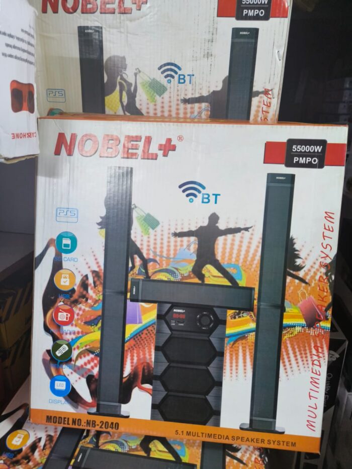 Nobel TALL BOY SPEAKERS-BT HOMETHEARE-55000W PMPO- NB 2040