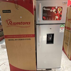 Ramtons RF130  213 Litres 2 Door Direct Cool Fridge Plus Dispenser