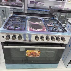 Roch 90x60cm,4+2, Stainless Steel Standing Cooker RECK-9042-SS